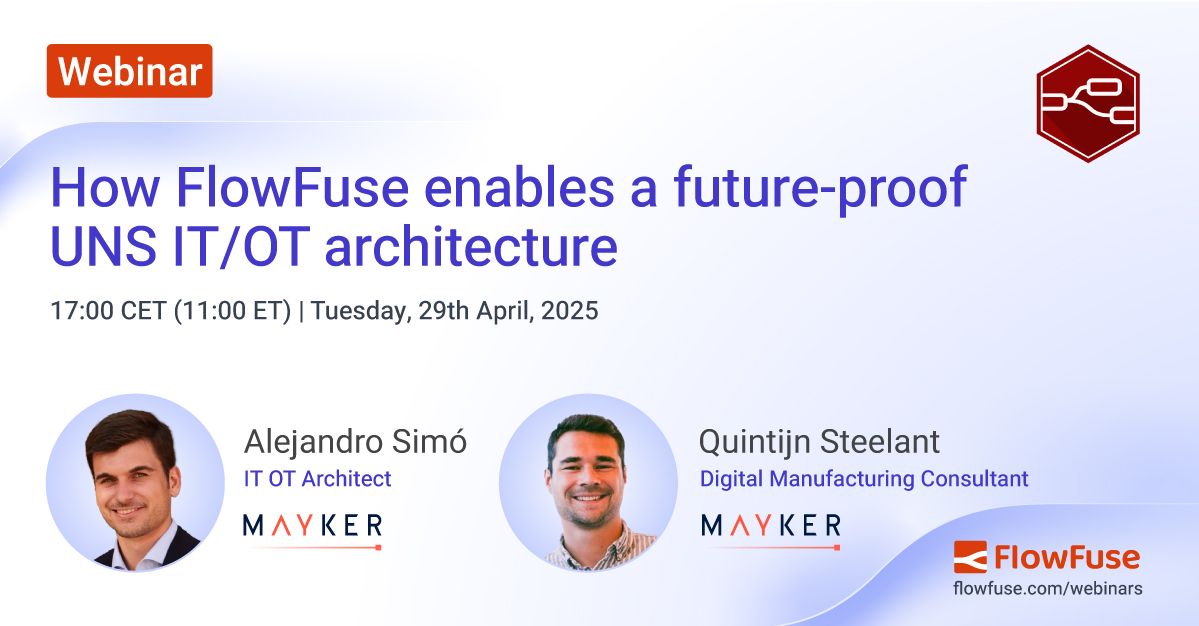 Image representing How FlowFuse enables a future-proof UNS IT/OT architecture